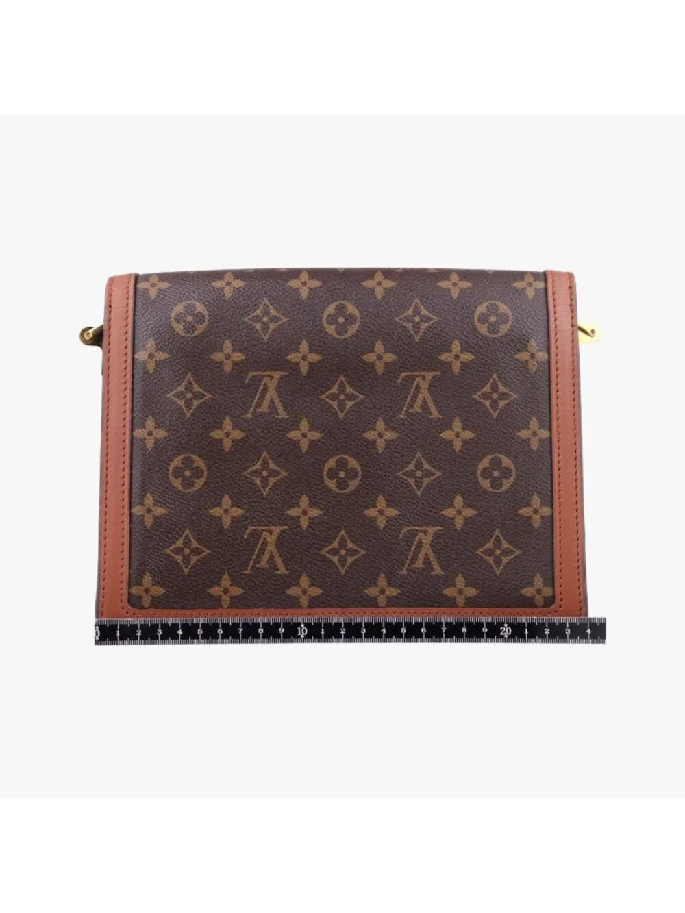 Louis Vuitton Dauphine Monogram Brown Reverse Shoulder Bag